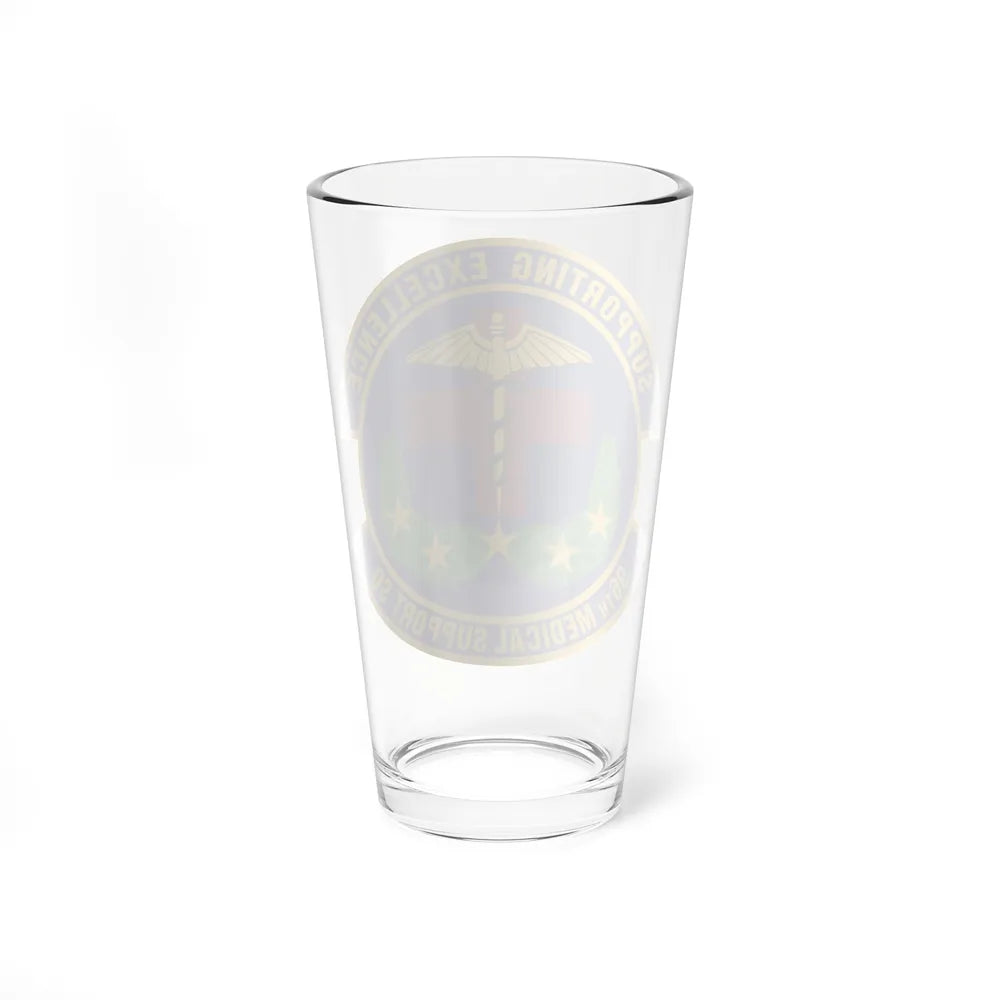 96th Medical Support Squadron (U.S. Air Force) Pint Glass 16oz-Go Mug Yourself