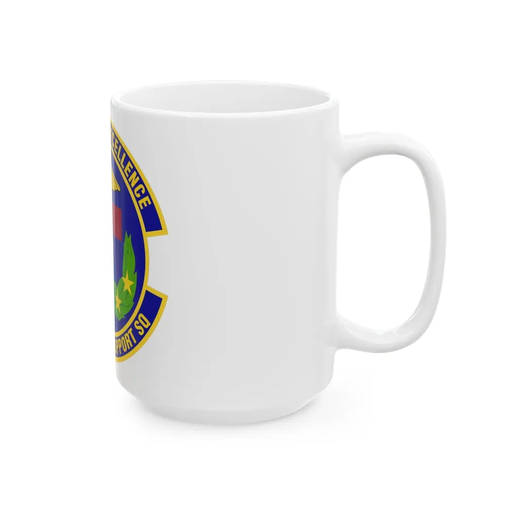 96th Medical Support Squadron (U.S. Air Force) White Coffee Mug-Go Mug Yourself