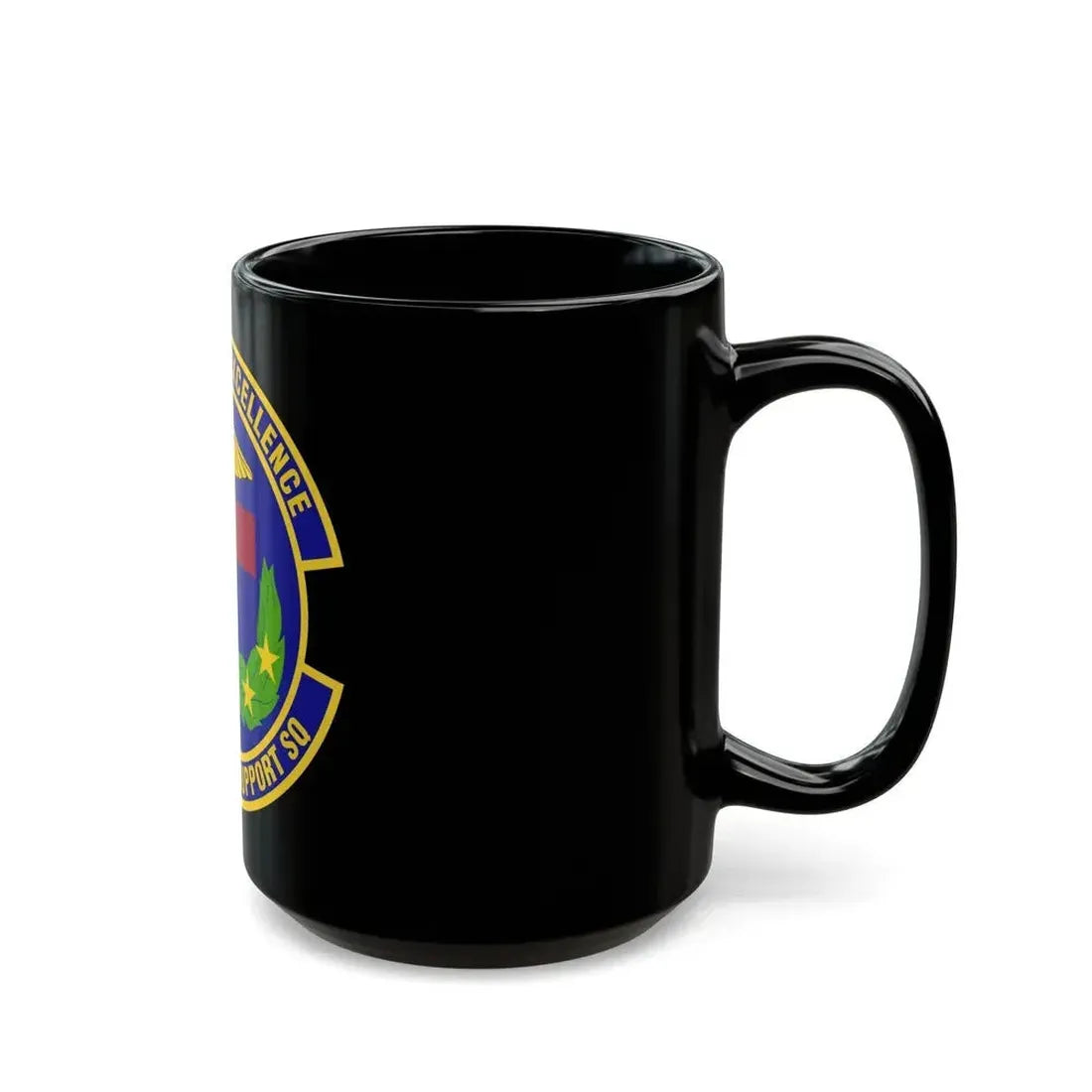 96th Medical Support Squadron (U.S. Air Force) Black Coffee Mug - Go Mug Yourself