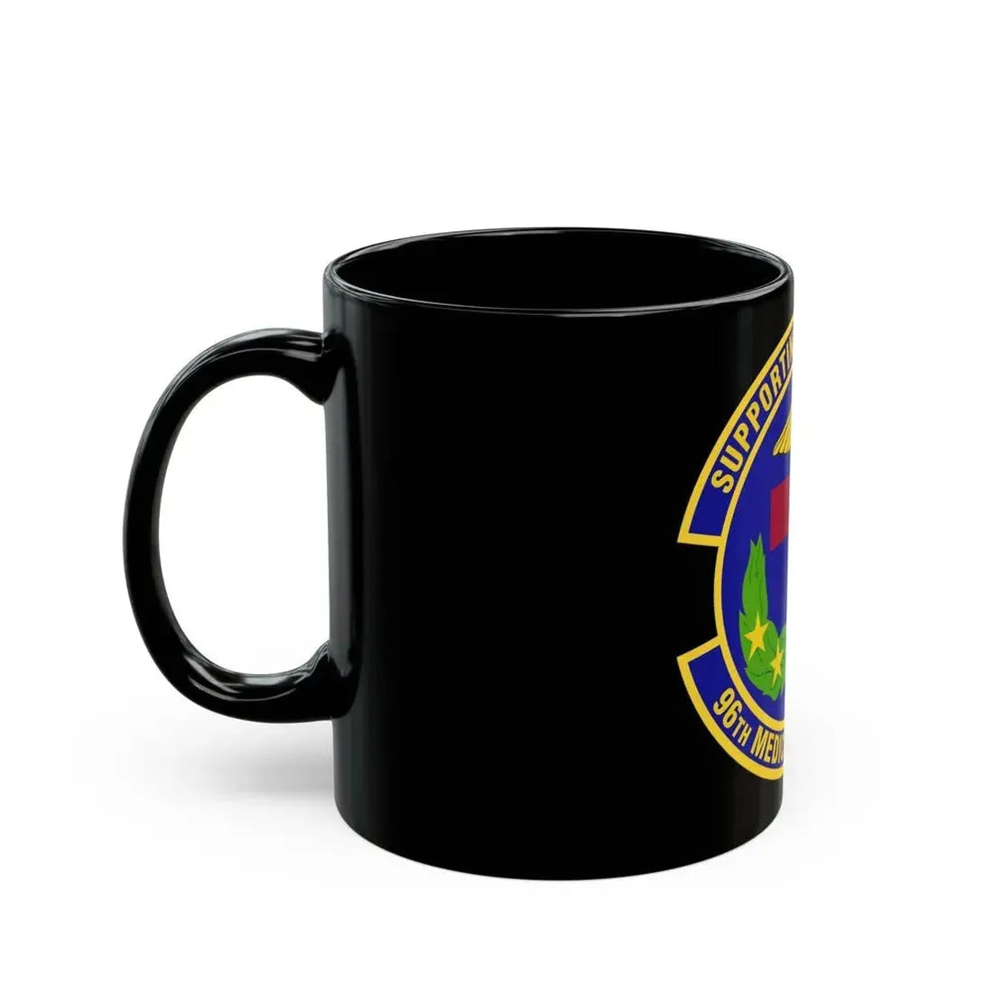 96th Medical Support Squadron (U.S. Air Force) Black Coffee Mug - Go Mug Yourself