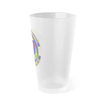 96th Medical Support Squadron (U.S. Air Force) Frosted Pint Glass 16oz - Go Mug Yourself