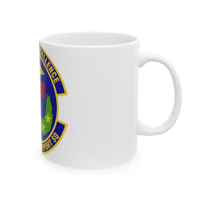 96th Medical Support Squadron (U.S. Air Force) White Coffee Mug - Go Mug Yourself