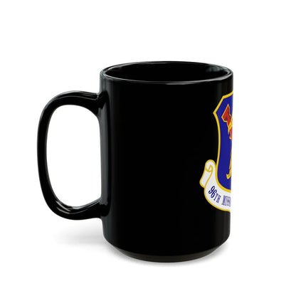 96th Mission Support Group (U.S. Air Force) Black Coffee Mug-Go Mug Yourself