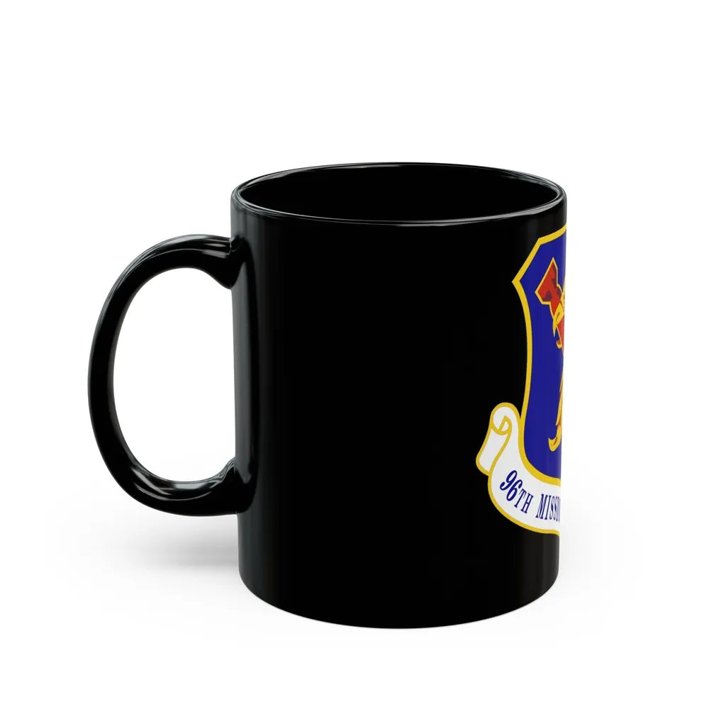 96th Mission Support Group (U.S. Air Force) Black Coffee Mug-Go Mug Yourself