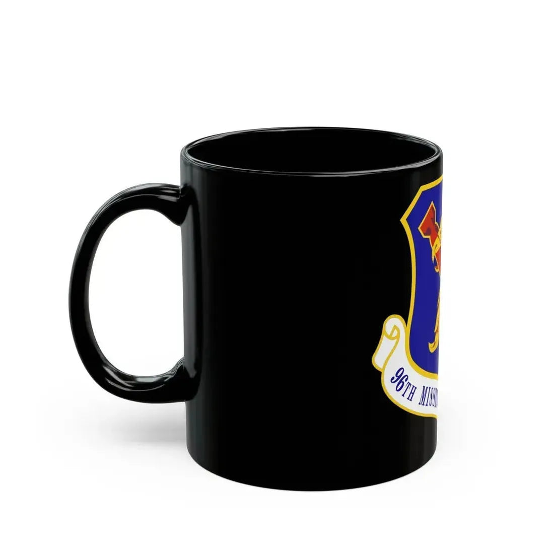 96th Mission Support Group (U.S. Air Force) Black Coffee Mug - Go Mug Yourself