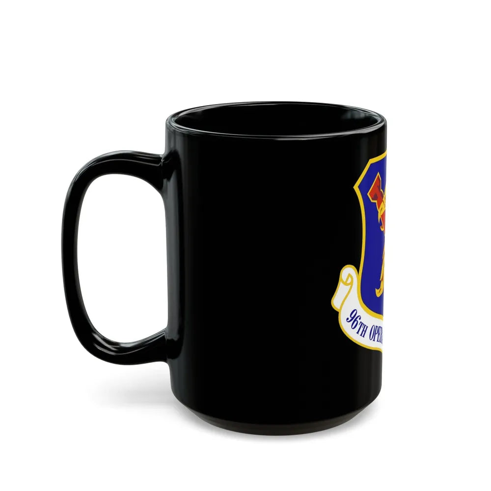 96th Operations Group (U.S. Air Force) Black Coffee Mug-Go Mug Yourself