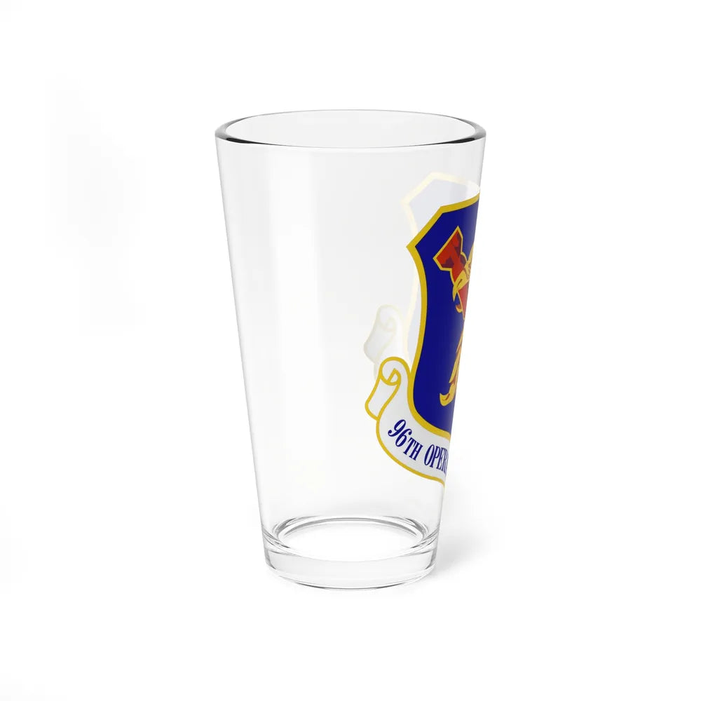 96th Operations Group (U.S. Air Force) Pint Glass 16oz-Go Mug Yourself