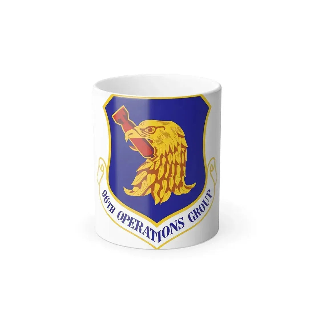 96th Operations Group (U.S. Air Force) Color Changing Mug 11oz - Go Mug Yourself
