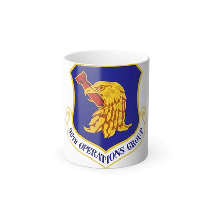 96th Operations Group (U.S. Air Force) Color Changing Mug 11oz - Go Mug Yourself