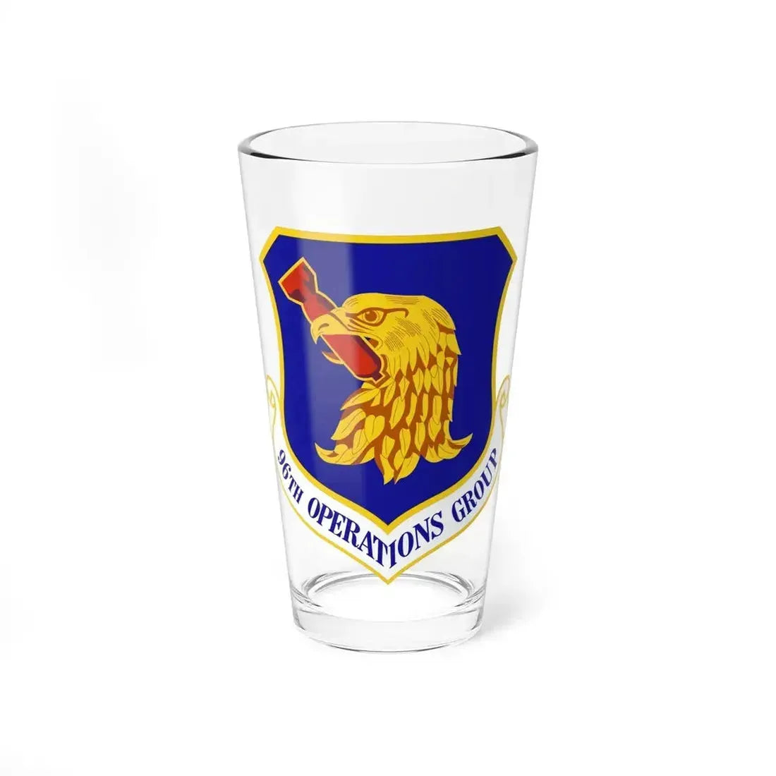 96th Operations Group (U.S. Air Force) Pint Glass 16oz 16oz - Go Mug Yourself