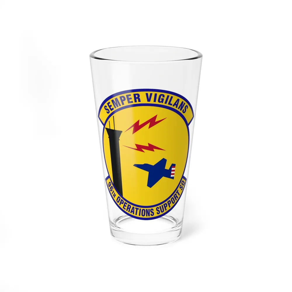 96th Operations Support Squadron (U.S. Air Force) Pint Glass 16oz-16oz-Go Mug Yourself