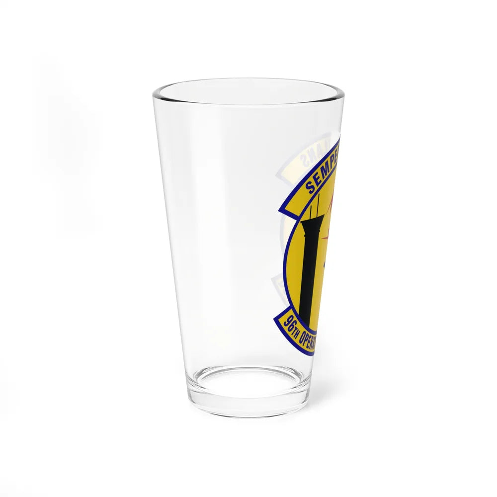 96th Operations Support Squadron (U.S. Air Force) Pint Glass 16oz-Go Mug Yourself