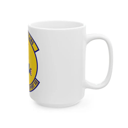 96th Operations Support Squadron (U.S. Air Force) White Coffee Mug-Go Mug Yourself