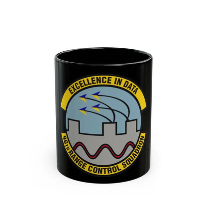 96th Range Control Squadron (U.S. Air Force) Black Coffee Mug-11oz-Go Mug Yourself