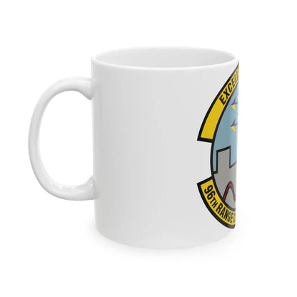 96th Range Control Squadron (U.S. Air Force) White Coffee Mug-Go Mug Yourself