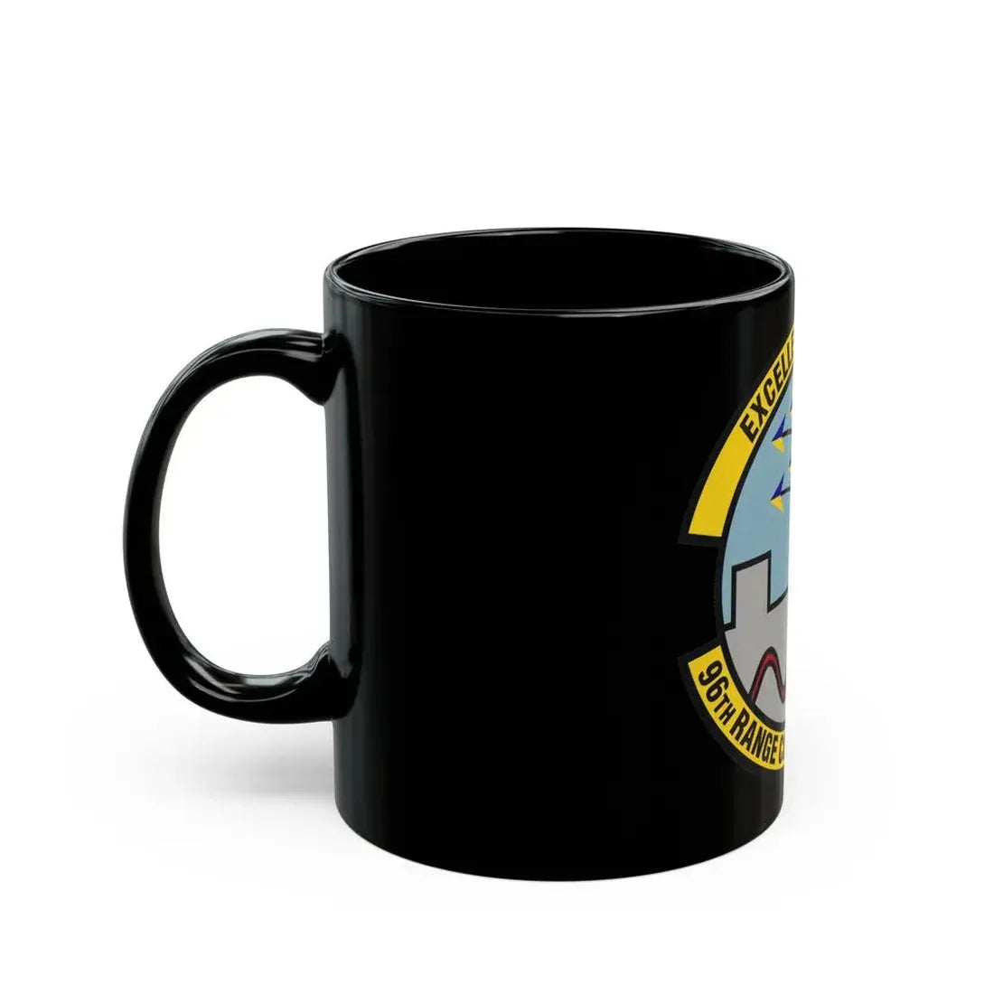 96th Range Control Squadron (U.S. Air Force) Black Coffee Mug - Go Mug Yourself