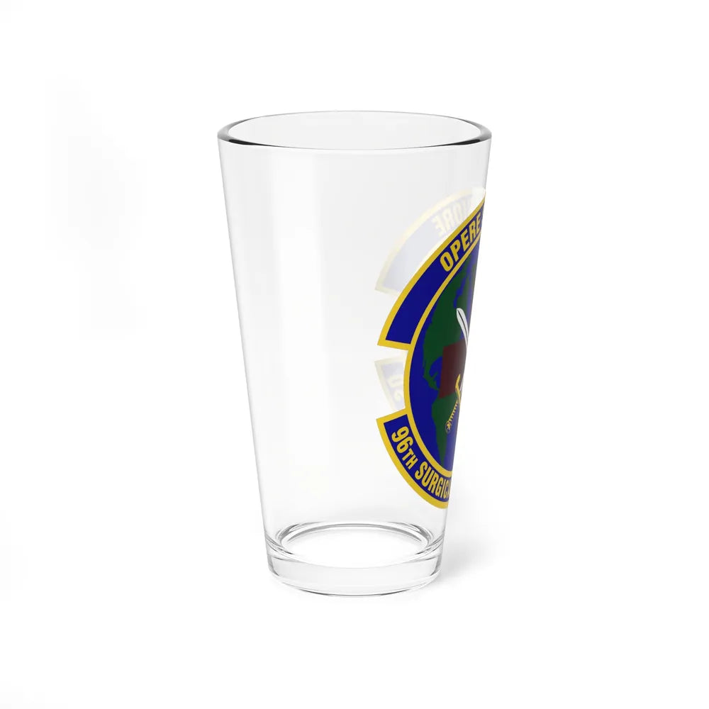 96th Surgical Operations Squadron (U.S. Air Force) Pint Glass 16oz-Go Mug Yourself