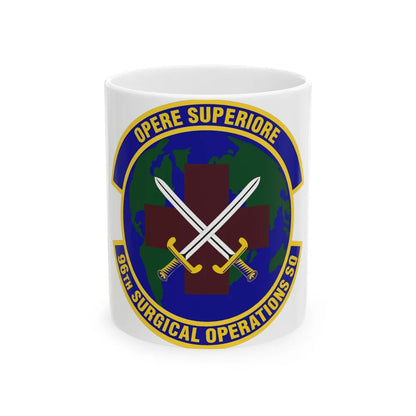 96th Surgical Operations Squadron (U.S. Air Force) White Coffee Mug-11oz-Go Mug Yourself