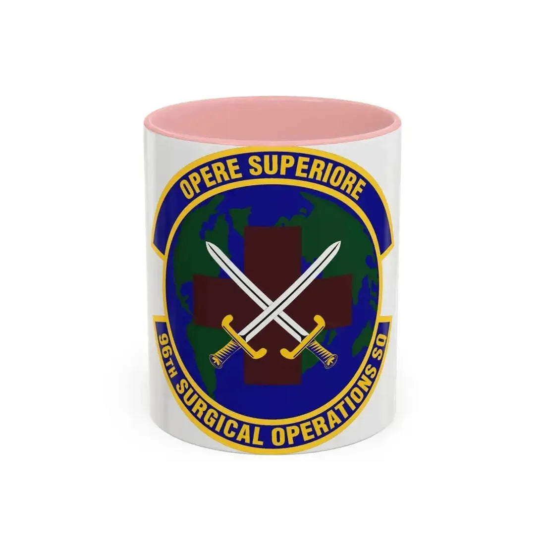 96th Surgical Operations Squadron (U.S. Air Force) Accent Coffee Mug - Go Mug Yourself