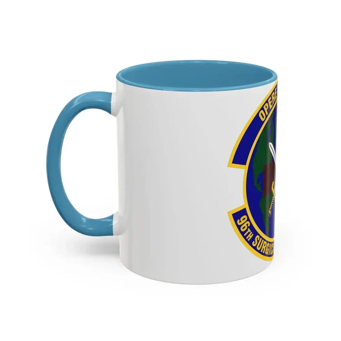 96th Surgical Operations Squadron (U.S. Air Force) Accent Coffee Mug - Go Mug Yourself