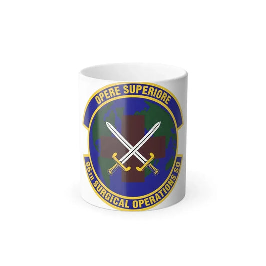 96th Surgical Operations Squadron (U.S. Air Force) Color Changing Coffee Mug 11oz - Go Mug Yourself