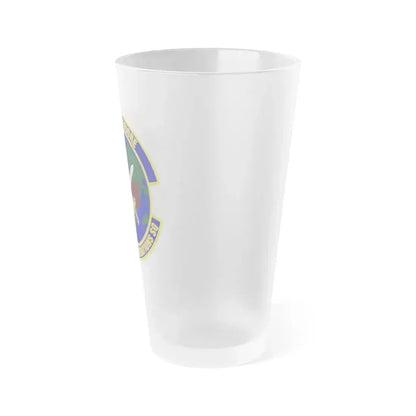 96th Surgical Operations Squadron (U.S. Air Force) Frosted Pint Glass 16oz - Go Mug Yourself