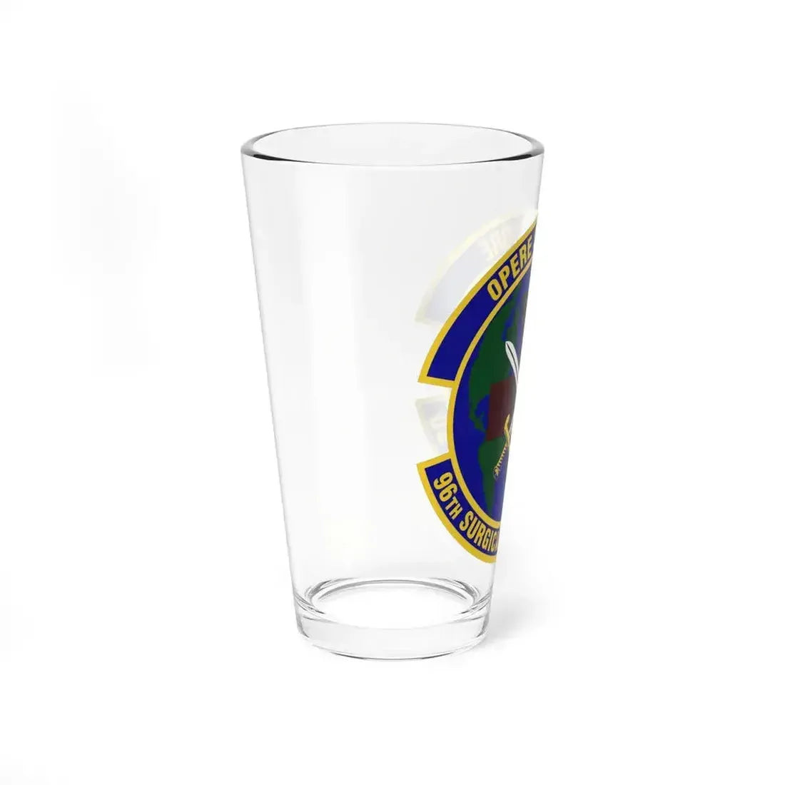 96th Surgical Operations Squadron (U.S. Air Force) Pint Glass 16oz - Go Mug Yourself