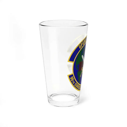 96th Surgical Operations Squadron (U.S. Air Force) Pint Glass 16oz - Go Mug Yourself