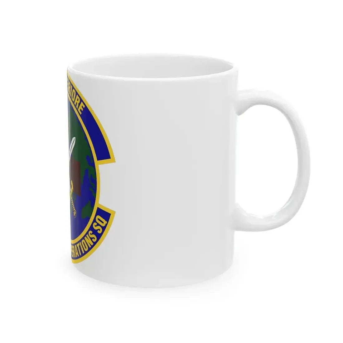 96th Surgical Operations Squadron (U.S. Air Force) White Coffee Mug - Go Mug Yourself
