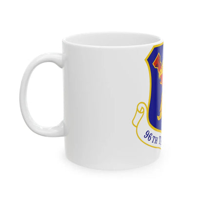 96th Test Group (U.S. Air Force) White Coffee Mug-Go Mug Yourself