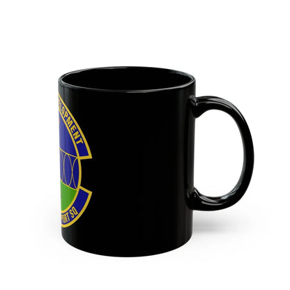 96th Test Support Squadron (U.S. Air Force) Black Coffee Mug-Go Mug Yourself