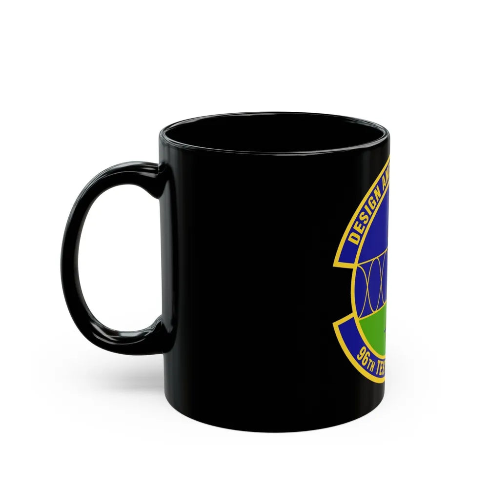 96th Test Support Squadron (U.S. Air Force) Black Coffee Mug-Go Mug Yourself