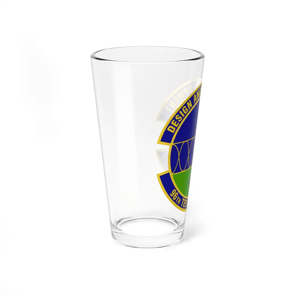 96th Test Support Squadron (U.S. Air Force) Pint Glass 16oz-Go Mug Yourself