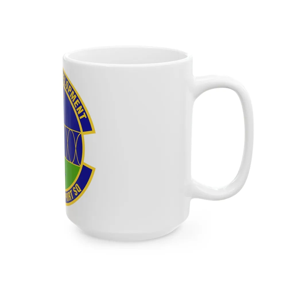 96th Test Support Squadron (U.S. Air Force) White Coffee Mug-Go Mug Yourself