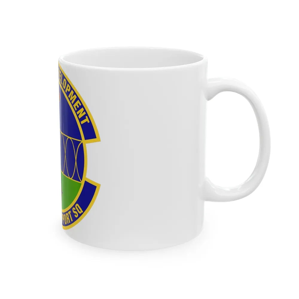 96th Test Support Squadron (U.S. Air Force) White Coffee Mug-Go Mug Yourself