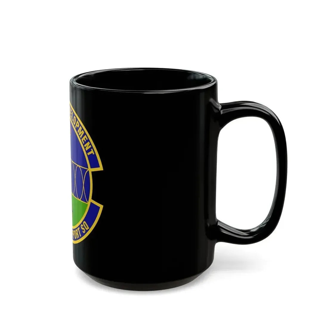 96th Test Support Squadron (U.S. Air Force) Black Coffee Mug - Go Mug Yourself
