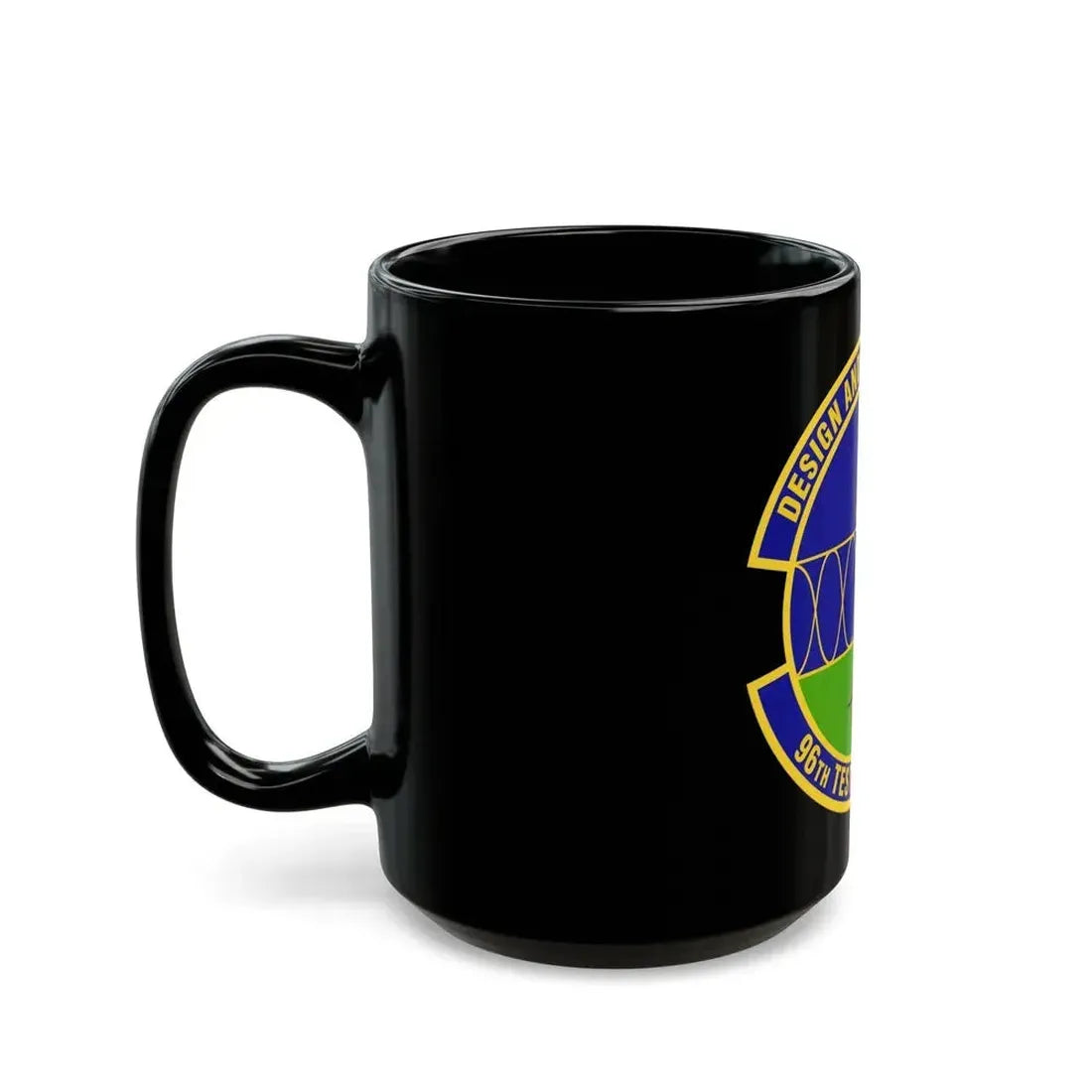 96th Test Support Squadron (U.S. Air Force) Black Coffee Mug - Go Mug Yourself