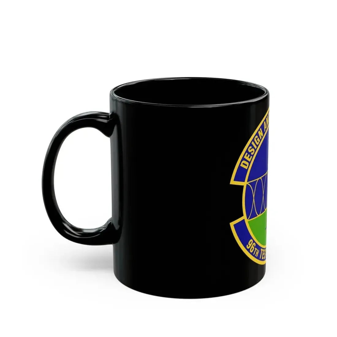96th Test Support Squadron (U.S. Air Force) Black Coffee Mug - Go Mug Yourself