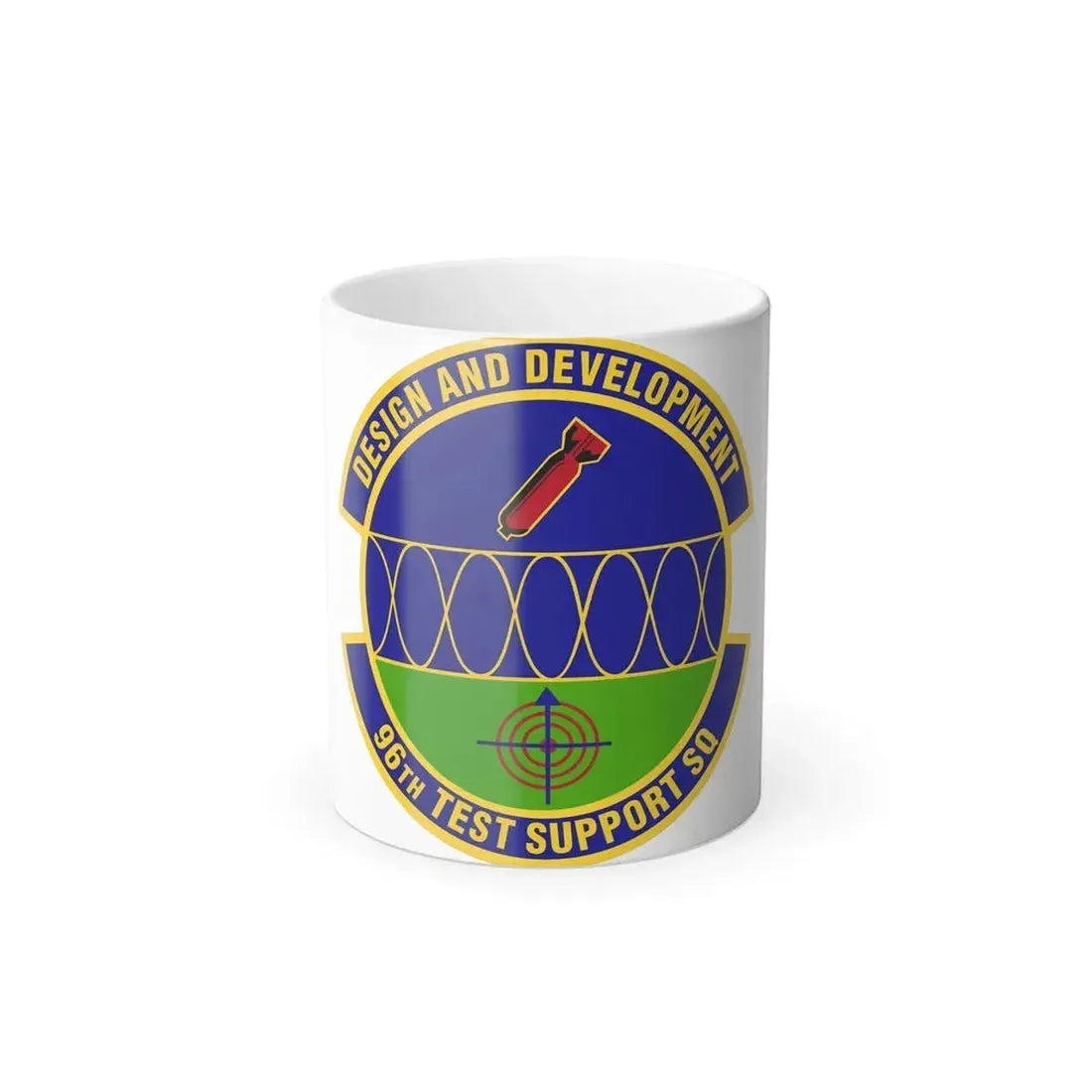 96th Test Support Squadron (U.S. Air Force) Color Changing Coffee Mug 11oz - Go Mug Yourself