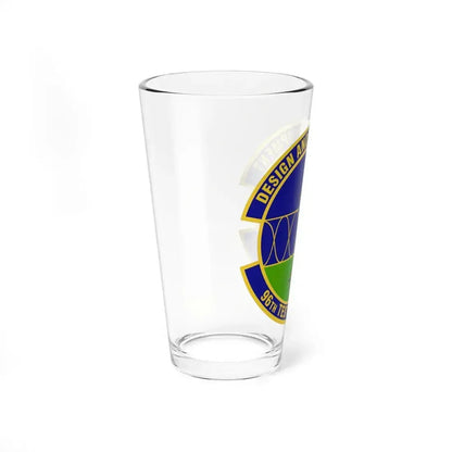 96th Test Support Squadron (U.S. Air Force) Pint Glass 16oz - Go Mug Yourself