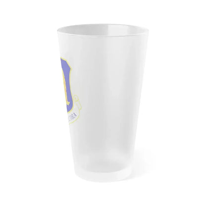 96th Test Wing (U.S. Air Force) Frosted Pint Glass 16oz - Go Mug Yourself