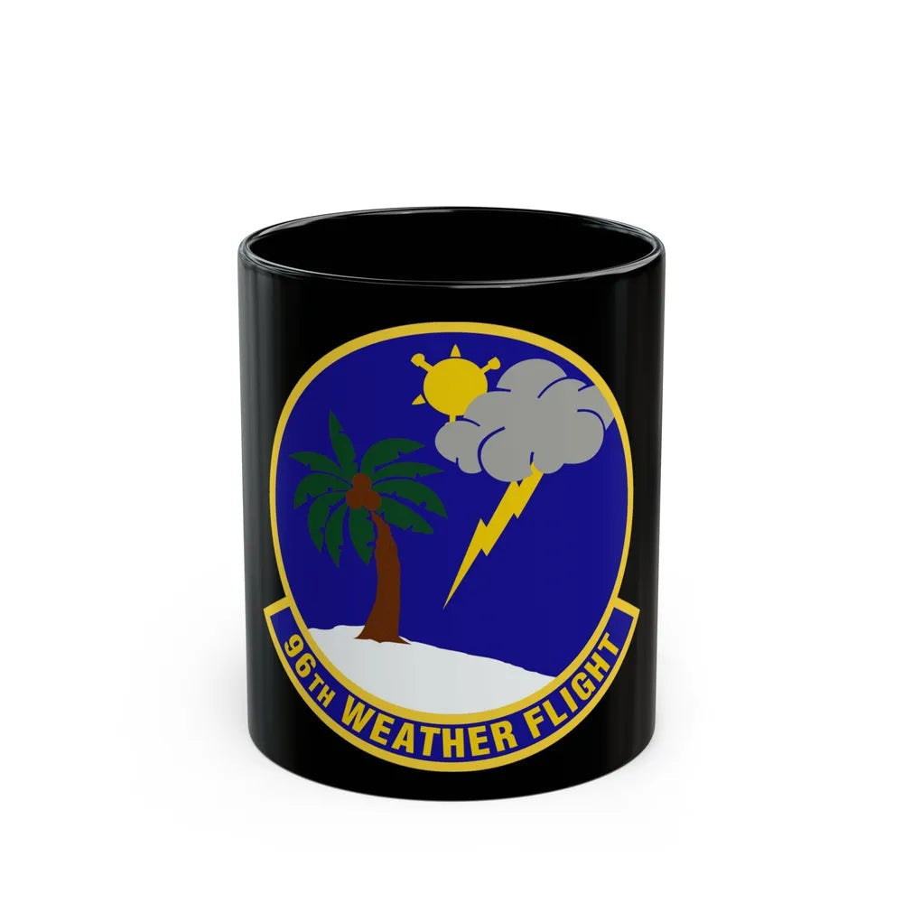 96th Weather Flight (U.S. Air Force) Black Coffee Mug-11oz-Go Mug Yourself