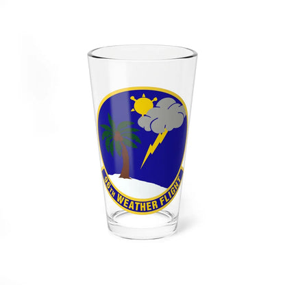 96th Weather Flight (U.S. Air Force) Pint Glass 16oz-16oz-Go Mug Yourself