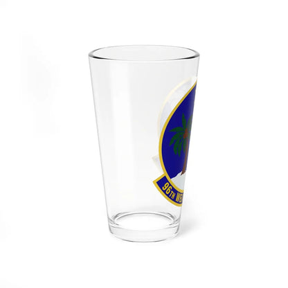 96th Weather Flight (U.S. Air Force) Pint Glass 16oz-Go Mug Yourself