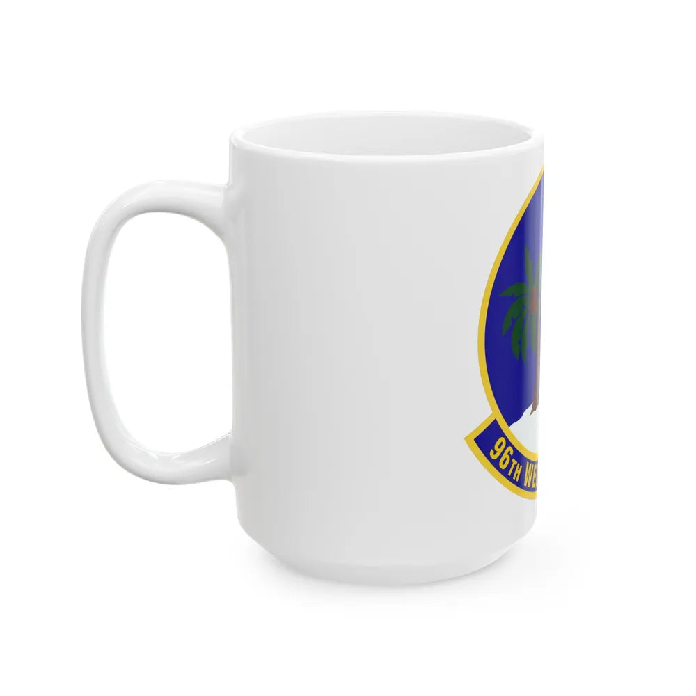 96th Weather Flight (U.S. Air Force) White Coffee Mug-Go Mug Yourself