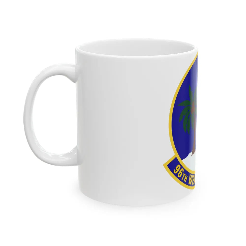 96th Weather Flight (U.S. Air Force) White Coffee Mug-Go Mug Yourself