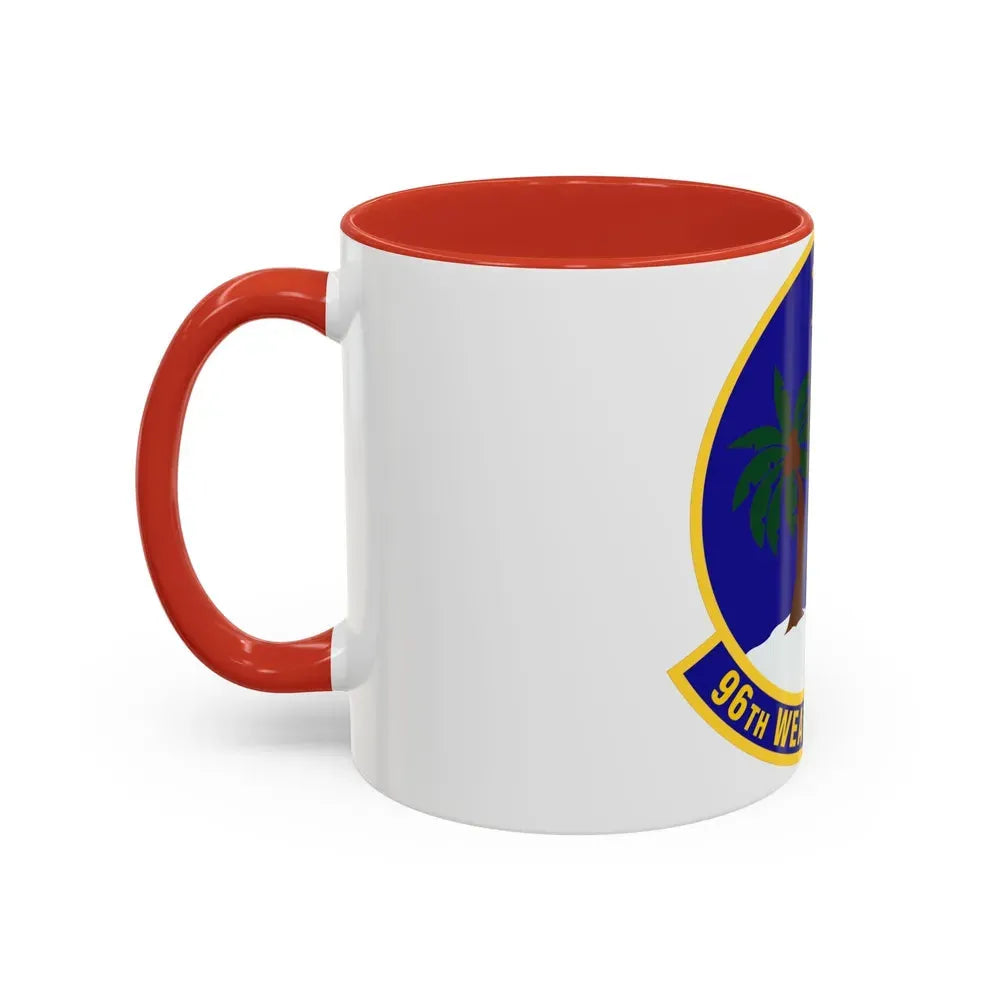 96th Weather Flight (U.S. Air Force) Accent Coffee Mug - Go Mug Yourself