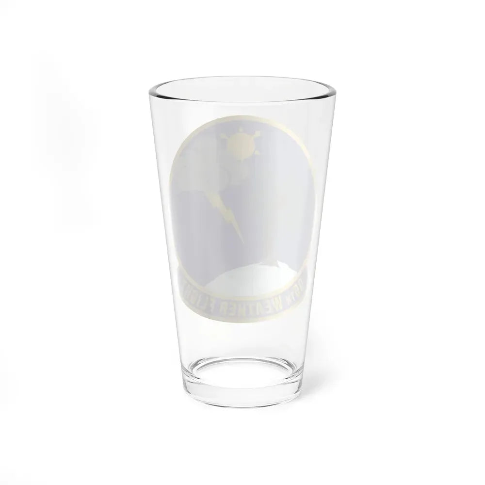 96th Weather Flight (U.S. Air Force) Pint Glass 16oz - Go Mug Yourself