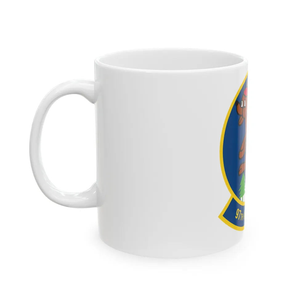 97 Airlift Squadron AFRC (U.S. Air Force) White Coffee Mug-Go Mug Yourself