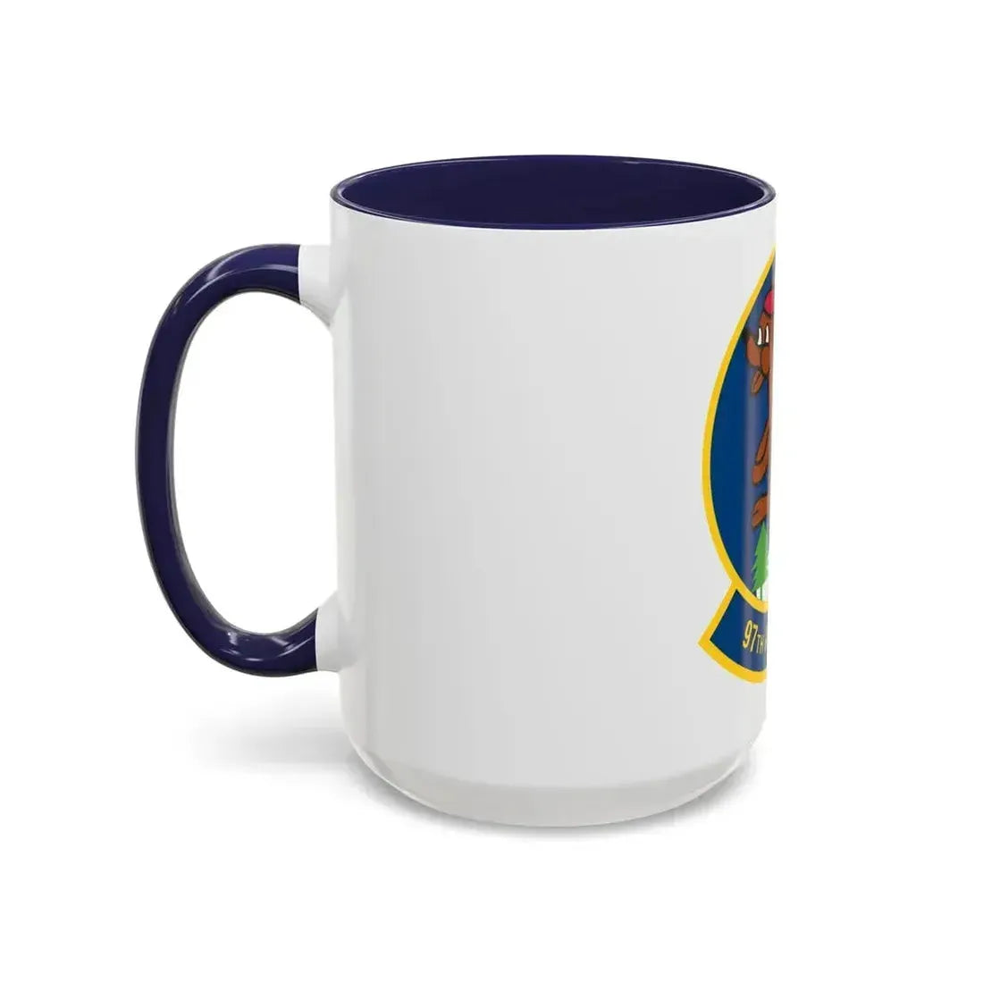 97 Airlift Squadron AFRC (U.S. Air Force) Accent Coffee Mug - Go Mug Yourself